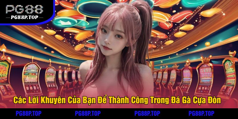 Các Lời Khuyên Của Bạn Để Thành Công Trong Đá Gà Cựa Đòn