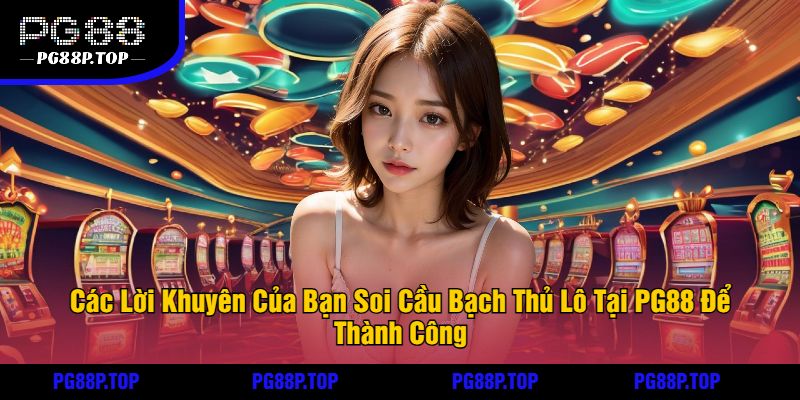 Các Lời Khuyên Của Bạn Soi Cầu Bạch Thủ Lô Tại PG88 Để Thành Công