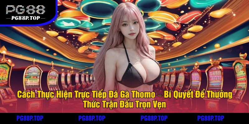 Cách Thực Hiện Trực Tiếp Đá Gà Thomo – Bí Quyết Để Thưởng Thức Trận Đấu Trọn Vẹn