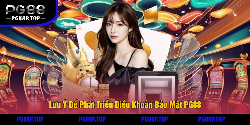 Lưu Ý Để Phát Triển Điều Khoản Bảo Mật PG88